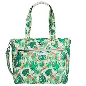 Lug Convertible Carryall Tote - Paddle ~ Tropical Bird Cream